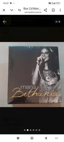 Box Cd Maria Bethânia