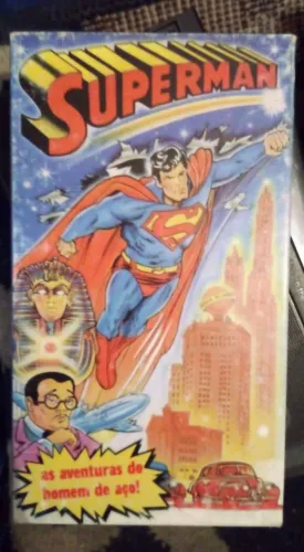 VHS Superman - As Aventuras do Homem de Aço (desenho)