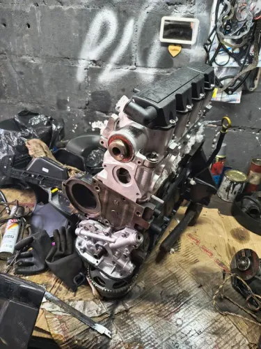 Motor parcial GM 1.0 8v flex VHC-E. A base de troca.de