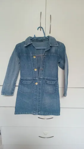 Sobretudo jeans 10 anos