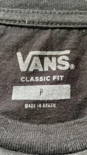 Camisa vans tamanho P adulto