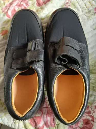 Sapatos Masculinos Preto ortopédico