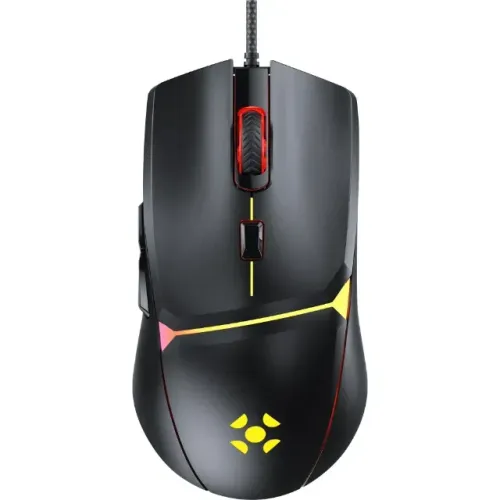 Mouse Gamer Fortrek Crusader Black Edition 12800DPI Switch By Huano - WZetta