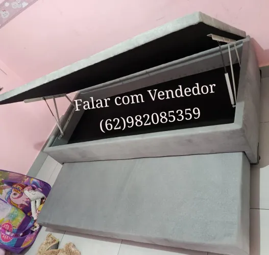 BOX BAÚ SOLTEIRO COM AUXILIAR 88X188