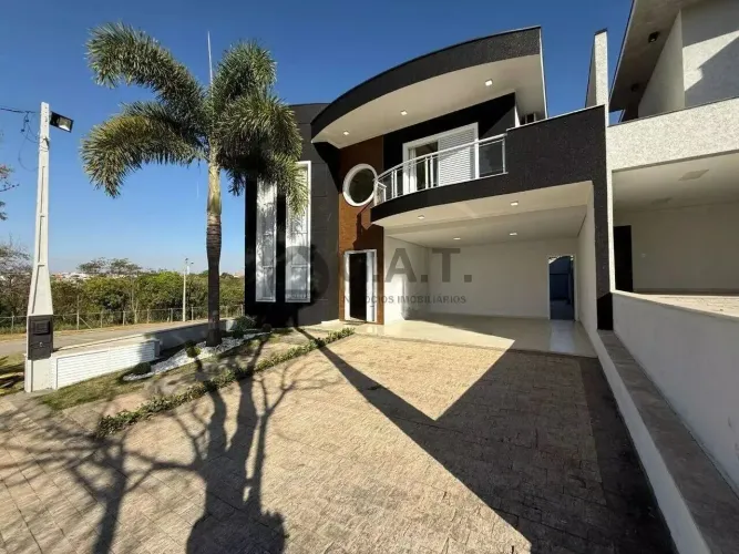 Casa em condomínio para locação em Sorocaba-SP, bairro Cajuru do Sul: 3 quartos, 3 suítes,