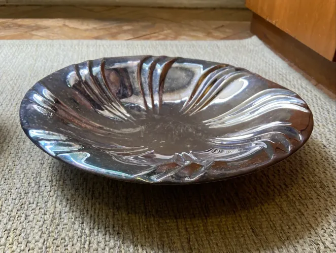 Adorno de Mesa prata Vintage