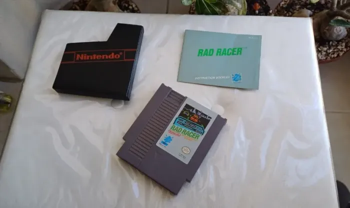 Jogo Rad Racer Nintendo Nes + Slave + Manual Excelente