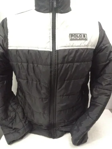 Jaqueta Polo Wear masculina M Preto e Branco em ótimo estado