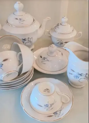 Conjunto de chá porcelana