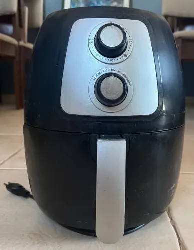 Fritadeira Air Fryer 1500w Bfr21p Preta E Inox Britânia 220v