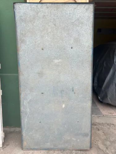 Balcão em aço para feiras