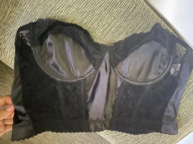 Corselet preto com aro 