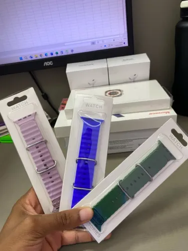 PULSEIRA OCEANO PARA SMARTWATCH - CONFORTO E SOFISTICAÇÃO