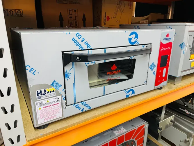 MB Forno refratário digital p/ pizza Progás 