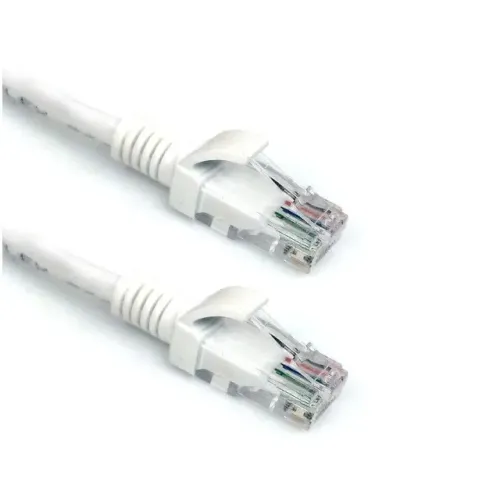 Cabo de Rede 10m Patch Cord Cat.6 Branco Pc-eth6u100wh Plus Cable Loja Coimbra