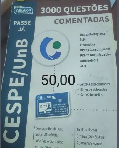 Venda livro para concursos 