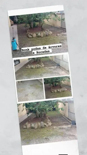 Herbicidas podas manutenção pátio 