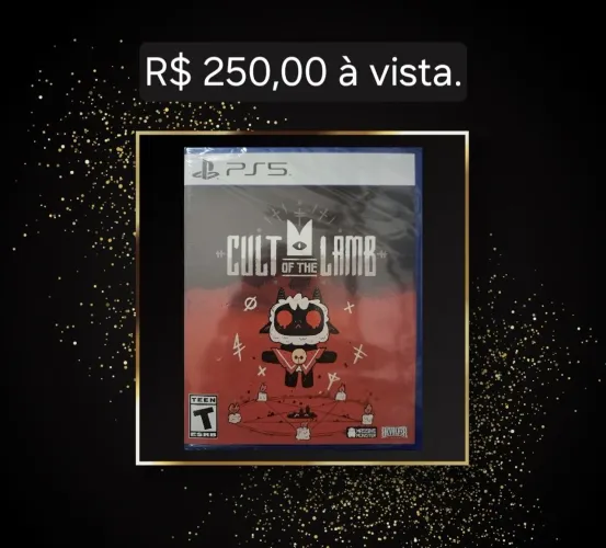 Cult of the Lamb - PS5 - Novo, Lacrado!