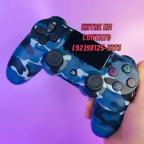 Controle Sem Fio de Ps4 da Sony PlayStation 4 -  Entrega das 9 até 22hrs