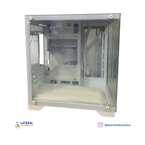 Gabinete Fortrek Branco/White Edition / Club Gaming Case Clarity