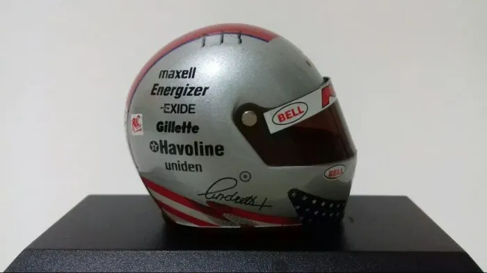 Miniatura Capacete Automobilismo Andretti