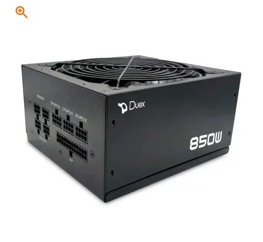 Fonte Duex DX 850FSE++, 850W, 80 Plus Bronze, Modular, PFC Ativo, Preto - DX850FSE++