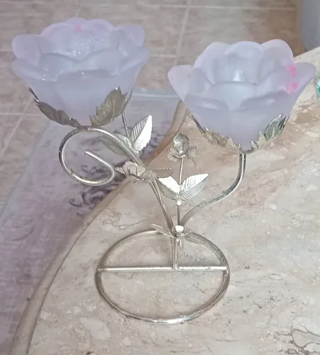 Castiçal 2 velas