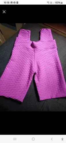 Calça Legging para Academia - Cor Roxa