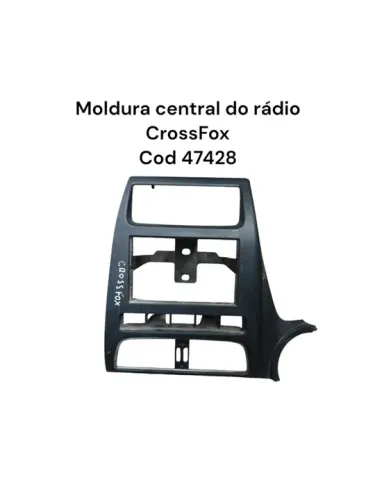 moldura central do rádio CrossFox