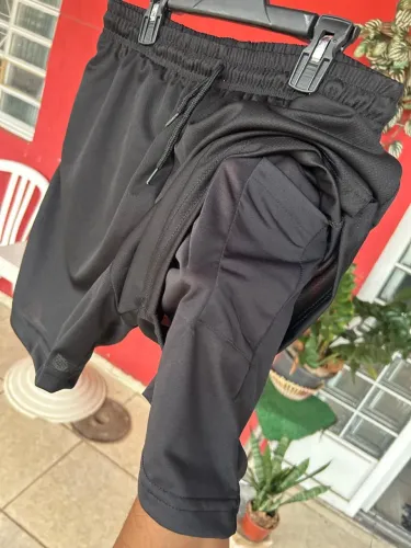 Shorts 2 em 1 Dryfit Novo P, M