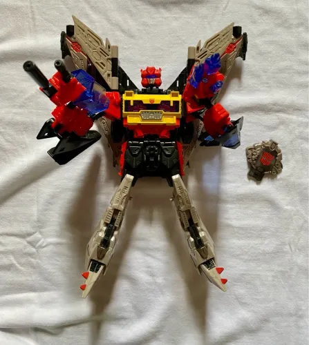 Transformers Universe Voyager Classe 7" ano 2008 AUTOBOT BLASTER Bomber Jet