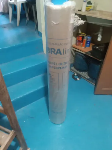 Papelão com protetor de piso espuma politeleno