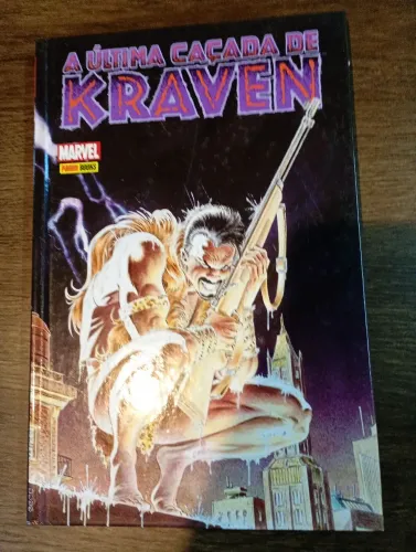 A Última Caçada de Kraven, adversário a altura de Homem Aranha, clássico 146 páginas,
