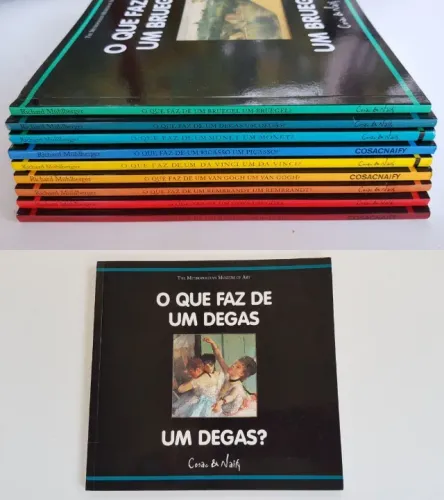 Coleção Com 9 Livros Cosacnaify Da Série O Que Faz De Um...