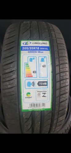 Pneu 205 35 18 LingLong novo em até 10x de R$49,00 no cartão de crédito