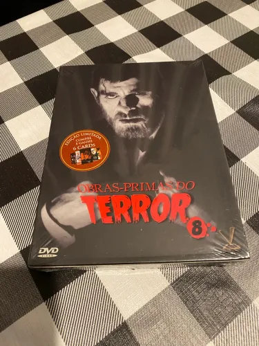 Box DVDs Obras-Primas do Terror 8 - Lacrado