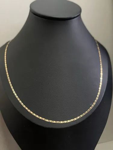 Corrente Piastrine de ouro 1.95g 18k procedência garantia eterna
