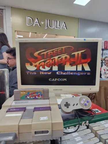 Super Nintendo + jogos
