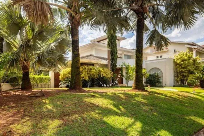 CASA À VENDA NO ALPHAVILLE CAMPINAS COM 5 SUÍTES, PISCINA AQUECIDA E ESPAÇO GOURMET