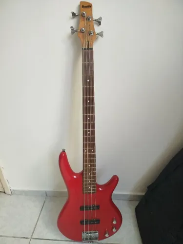 ContraBaixo Ibanez Vermelho Usado Em Ótimo Estado