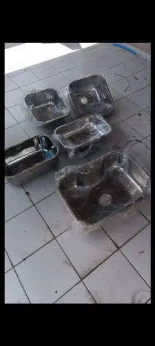Cubas em aço inox para cozinha, tanque, varanda gourmet