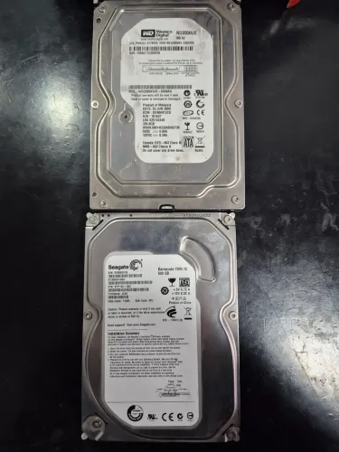 HD 320 GB + SeaGate 500GB