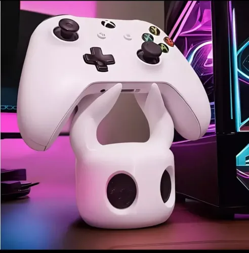 SUPORTE HOLLOW KNIGHT PARA CONTROLE PS5 XBOX - SETUP GAMER DECORATIVO