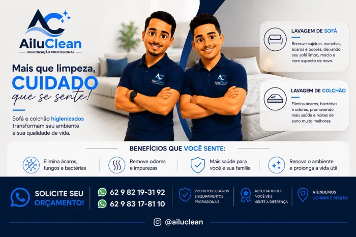     Lavagem de Sofá e Colchão em Goiânia - Higienização Profissional