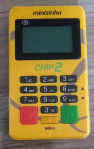 Maquininha Minizinha 2 chips