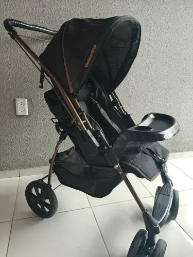Carrinho de Bebê Galzerano Reclinável - Excelente Estado
