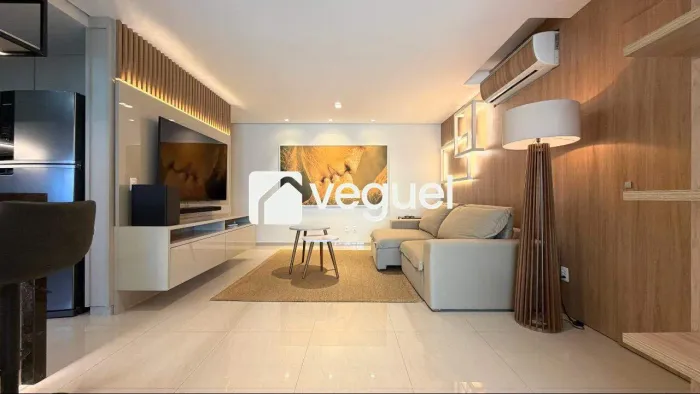 Apartamento mobiliado para alugar de 86m² com 2 quartos em Edifício Berlim, Bosque das Jur
