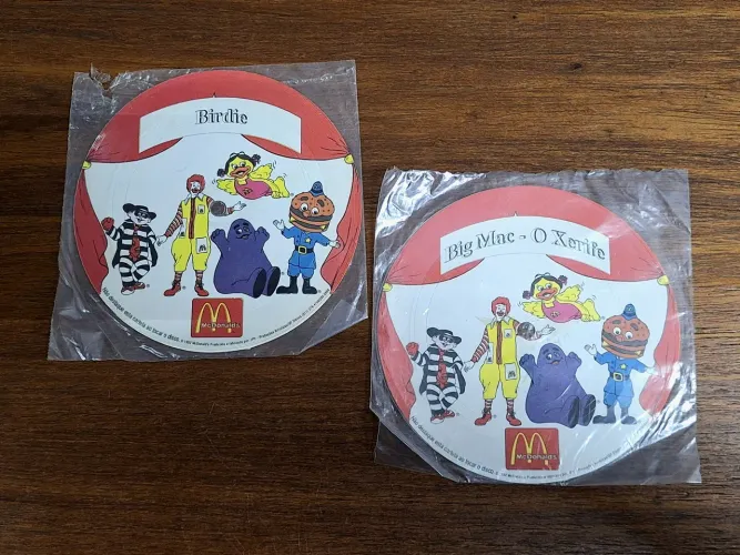 LP McDonald?s Anos 90 - Lote com 2 Unidades - Colecionável