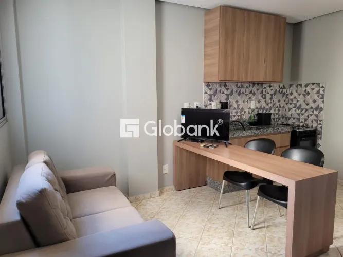 Kitnet mobiliada em Montes Claros, no bairro São José, para locação, 01 Quarto