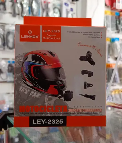 Suporte de Capacete Para Celular - Novo